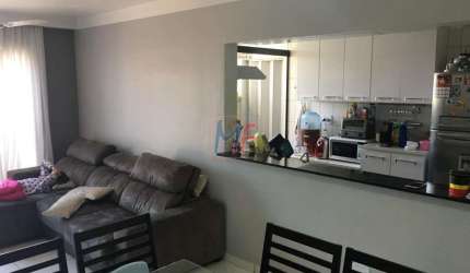 REF 16.267 - Lindo apartamento Vila Ivone ,58 m² a.u., 2 quartos, sala ampla com sacada, cozinha, área de serviço, banheiro, 1 vaga e Lazer.