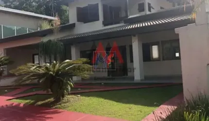 Excelente Sobrado com Piscina, localizado no  Cond. Park Imperial, com 6 suítes, piscina , area gourmet  e 8 vagas de garagem. REF 16.246
