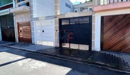 REF 16.419 Lindo sobrado no Jaraguá, 2 suítes, sala, cozinha, quintal, banheiro, lavanderia, 2 vagas, portão automático, rua sem saída.