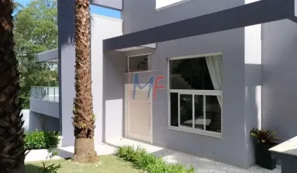 REF 13.423 Excelente Casa Assobradada localizado no Condominio 5 em Arujá,  560 m² a.c, 597 m² a.t, 4 dorms, 4 suítes, 9 vagas de garagem.