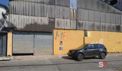 Ótimo Galpão Jd. Jabaquara, 440m² a.u., pé direito alto, piso concreto, telhado com estrutura metálica, 35 vagas. Aceita permuta (REF 17.556)
