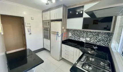 Excelente apto na Vila Celeste, 64m² a.u., 2 dormitórios, salas estar e jantar, cozinha, lavanderia, 1 vaga, lazer (REF 17.862)
