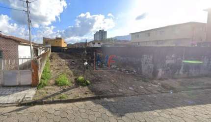 Excelente terreno no Centro de Cubatão, com 833 m² de área, nas proximidades do Extra Supermercado (REF 18.135)