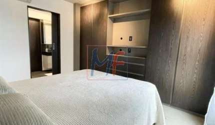Excelente apto loft em Santa Cecília, com 70m² a.u., 1 dormitório (1 suíte), sala, lavabo, cozinha, 1 vaga, lazer (REF 18.504)