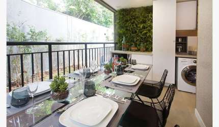 Excelente apto studio na Vila Mariana, com 24m², 1 dormitório, sala, cozinha, banheiro, terraço, lazer (REF 18.835)