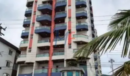 Apartamento em Mongaguá/SP, 91m² a.u., 2 dormitórios (1 suíte), sala, cozinha, lavanderia, 1 vaga e lazer (REF 17.277)