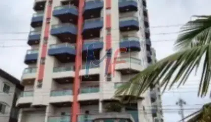 Excelente apto em Mongaguá, com 91m² a.u., 2 dormitórios (1 suíte), sala, cozinha, lavanderia, 1 vaga, lazer (REF 14.804)
