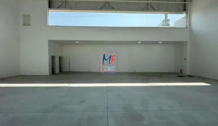 Excelente Galpão Comercial  Mauá, com 584 m²  a.c., 840 m² terreno,  vão livre  e 9mts de pé direito, vão livre. REF: 20.073