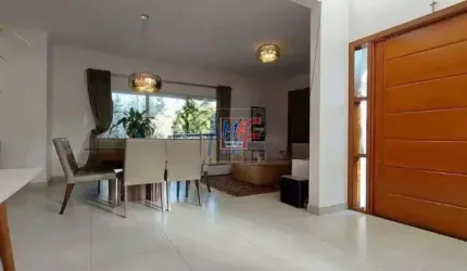 Excelente sobrado em cond. fechado em Vinhedo SP, 236 m² a.c., 357 m² terreno, (3 suítes), sala, área gourmet, 4 vagas (REF 19.034)