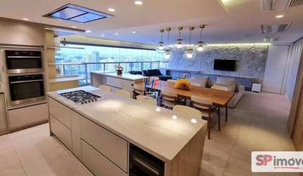 Excelente apto na Vila Dom Pedro I, com 162m² a.u., 3 dormitórios (2 suítes), sala, cozinha, lavanderia, varanda, depósito, 2 vagas fixas, lazer (porteira fechada) (REF 20.016)