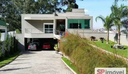 Excelente casa em cond. fechado no Jardim Ibiratiba, 810m² a.u., 6 dormitórios (3 suítes), sala, cozinha, cinema, área gourmet, churrasqueira, spa, 16 vagas (REF 20.101)