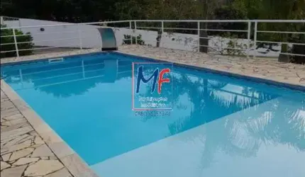Excelente chácara em Castelano, Biritiba Mirim/SP,  com 396 m² a.u., 3 dormitórios (3 suítes), sala, cozinha, lavanderia, varanda, piscina, 6 vagas (REF 19.621)