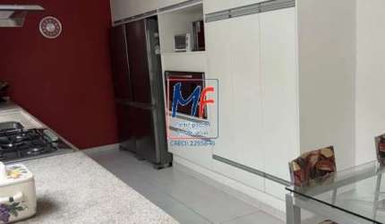 Excelente sobrado em Indianópolis, 413m² a.u., 4 dormitórios (3 suítes), sala, cozinha, escritório, dep. empregada, depósito, salão de festas, piscina, 3 vagas (REF 20.059)