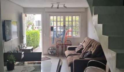 REF 16.334 - Lindo sobrado em condomínio de 110 m² , 3 quartos (1 suíte), sala, cozinha, banheiro, área de serviço, churrasqueira, 2 vagas.