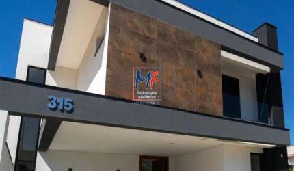 Excelente casa em cond. fechado em Jundiaí/SP, 215m² a.u., 4 dormitórios (3 suítes), sala, cozinha, home office, mezanino, área gourmet, piscina, 4 vagas (REF 20.238)