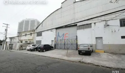 Galpão  V.Gumercindo com 1.025 m², 28m frente, mezanino, 2 banheiros. Zon. ZC. Atualmente locado. REF: 16.440 -