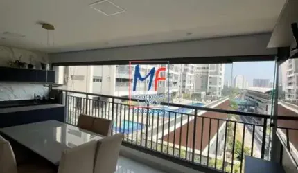 Excelente apto V. Independência,  121m² a.u., 3 suítes ,  varanda envidraçada, 2 vagas, lazer. Prox. Metrô Oratório (REF 20.448)