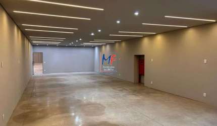 Excelente Galpão Comercial Bauru, 3.200 m²  a.c., 3.620 m² terreno, 9 m pé direito, escritório, refeitório, cozinha. REF: 20.680