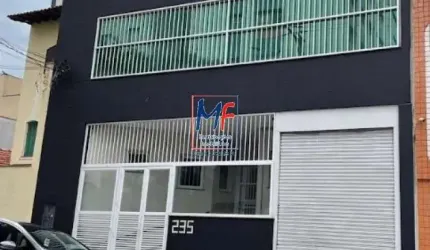Excelente Prédio Comercial, com 560 m²a.t., dois andares e sub-solo.Com salas amplas, 9 banheiros,6 vagas, copa. REF 20730