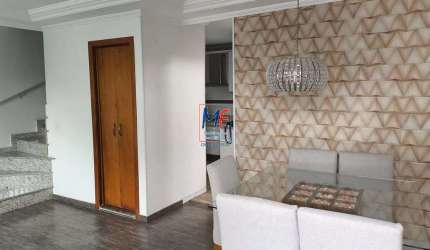 Excelente sobrado cond. fechado Aricanduva, 156m² a.u., 3 dormitórios (1 suíte), churrasqueira, depósito, 2 vagas (REF 20.800)
