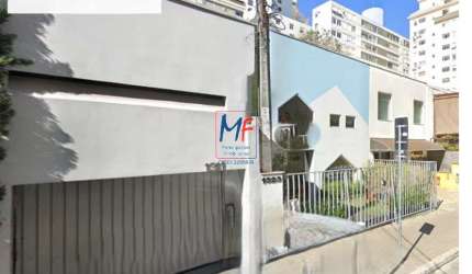 Excelente Terreno  com 590 m2, no Jardim Paulista,  521m² de área construída, 12 metros de testada. Zoneamento: ZM. Estuda propostas .  REF :20;902