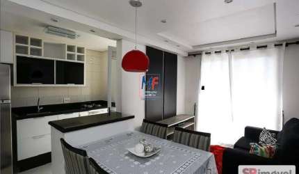 Excelente apto na Vila Andrade, com 49m² a.u., 2 dormitórios, sala, cozinha, área de serviço, varanda, 1 vaga, lazer. Prox. Morumbi Town Shopping (REF 20.950)
