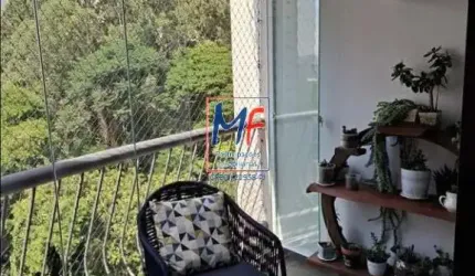 Excelente apto em Taboão da Serra, com 125m² a.u., 3 dormitórios (1 suíte), sala, cozinha, despensa, lavanderia, varanda envidraçada, 2 vagas (REF 20.966)