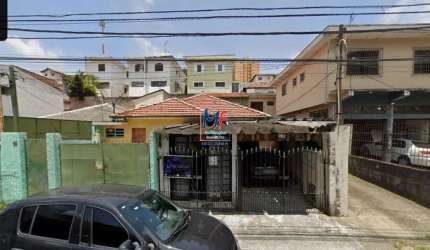 Excelente terreno na Vila Morse, com 200 m2 e 165 m² a.u., testada de 10 m, não aceita permutas , composto por 1 casa e 2 vagas. Prox. Estádio do Morumbi (REF 19.849)