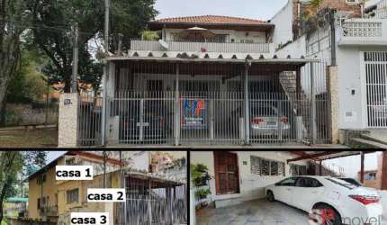 Excelente terreno Aclimação, com 328 m² , 300 m2 a.u., composto de 3 casas/3 pavimentos, com entradas separadas. Aceita permuta. Prox. Metrô Ana Rosa (REF 19.836)