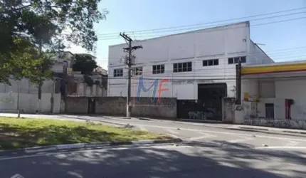 Excelente Galpão no Centro de Taboão da Serra , com duas frentes, mezanino, área do terreno 1198m² e área construída 1100m². REF: 6234