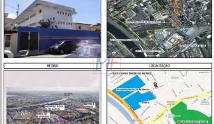 Predio comercial  1.402 m2 a c. ,proximo ao  Metro em Santo Amaro. Testada de 20  mts. Não aceita permutas.  Zoneamento ZC - REF 7145