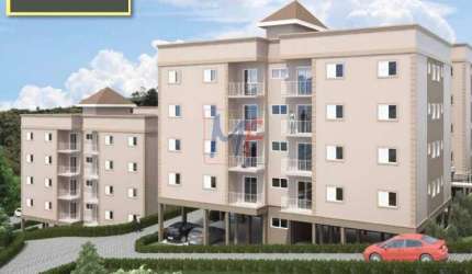 Lindo Apartamento , prédio 4 andares,  63 m³ 2 doms, 1 vaga, 1 banheiro   no bairro Jardim Elizabeth  em Campos do Jordão. (REF 10.102)