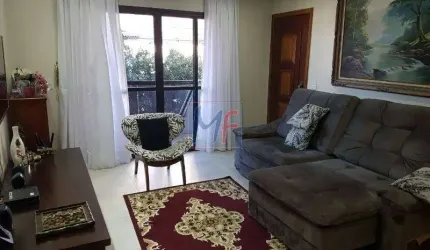 REF 10.585 Lindíssimo  Apartamento bairro Rudge Ramos 3 dorms ( 1 suíte), 2 vagas, 127 m² área de lazer. Móveis planejados. Aceita Permuta.