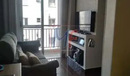 Apartamento no bairro Jardim Vila Formosa, com 50 m² com 2 dormitórios, sala, cozinha, banheiro, área de serviço. 1 vaga. (REF: 14.842)