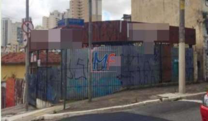 Excelente Terreno esquina no Tatuapé, area de terreno 460 m², duas testadas sendo uma de 20 m e outra 24 m. ZONEAMENTO: ZM. REF: 7604