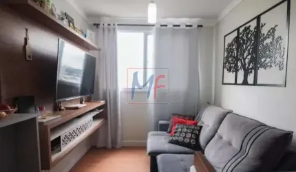 REF: 14.729 Lindo apartamento no Jd Íris, com 44 m² , 2 quartos, sala, cozinha, visão para praça, planejados na cozinha e 1 quarto , 1 vaga .