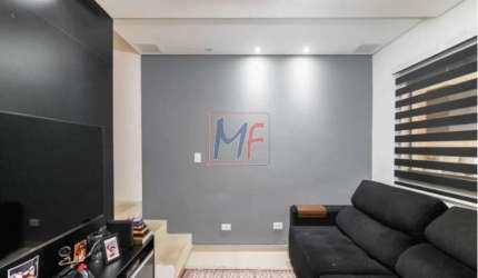 REF: 14.789 - Lindo sobrado na Vila Ré , com 144 m² a.u., 2 quartos (1 suíte) , móveis planejados, área de serviço, varanda gourmet, 1 vaga.