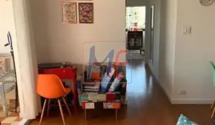 REF: 15.097 - Lindo apto com 75 m² a.c., V. Azevedo,  3 quartos (1 suíte), sala ampliada (revertível), cozinha, lavabo, lavanderia,  2 vagas e Lazer.