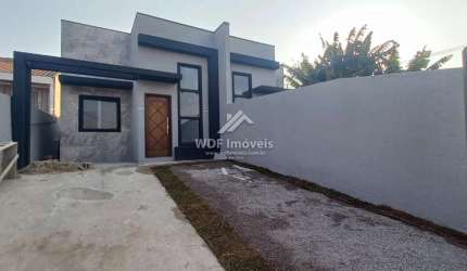 Casa com 3 quartos à venda na Rua José Maria da Silva Paranhos, 837, Guarani, Colombo, 60 m2 por R$ 369.000