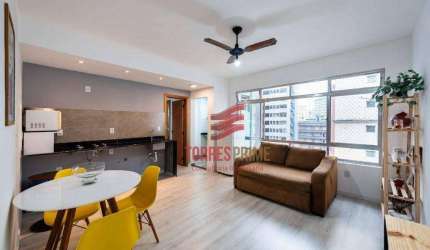 Apartamento com 1 dormitório à venda, 53 m² por R$ 300.000,00 - José Menino - Santos/SP