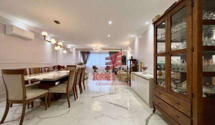 Apartamento com 3 dormitórios à venda, 216 m² por R$ 1.680.000,00 - Gonzaga - Santos/SP