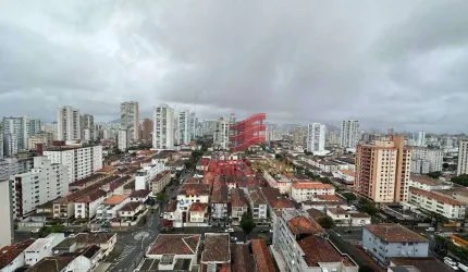 Apartamento com 1 dormitório à venda, 52 m² por R$ 895.000,00 - Embaré - Santos/SP