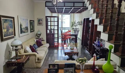 Cobertura com 3 dormitórios à venda, 290 m² por R$ 2.600.000,00 - Aparecida - Santos/SP