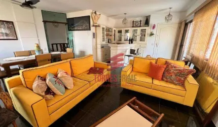 Cobertura com 4 dormitórios para alugar, 265 m² por R$ 10.000,00/mês - Pompéia - Santos/SP
