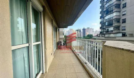 Apartamento com 3 dormitórios para alugar, 159 m² por R$ 10.700,00/mês - Boqueirão - Santos/SP