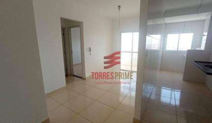Apartamento com 2 dormitórios à venda, 54 m² por R$ 350.000,00 - Jardim Independência - São Vicente/SP