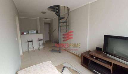 Cobertura, 108 m² - venda por R$ 600.000,00 ou aluguel por R$ 4.130,00/mês - José Menino - Santos/SP