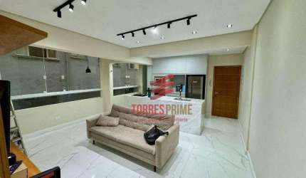Apartamento com 2 dormitórios à venda, 97 m² por R$ 700.000,00 - José Menino - Santos/SP