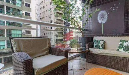 Apartamento com 3 dormitórios à venda, 180 m² por R$ 1.590.000,00 - Pompéia - Santos/SP