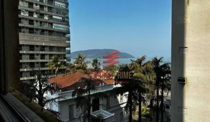 Apartamento com 2 dormitórios, 125 m² - venda por R$ 960.000,00 ou aluguel por R$ 6.499,12/mês - Embaré - Santos/SP